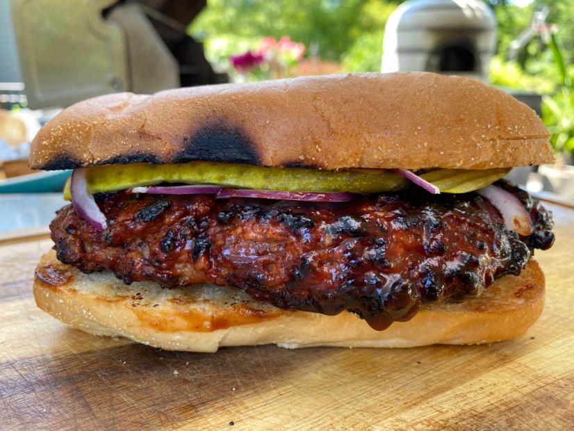 BBQ Boneless RiBurger