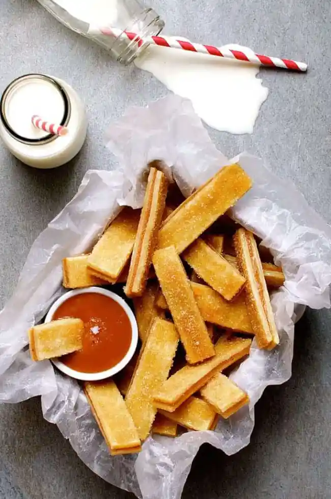 Baked Apple Pie Fries