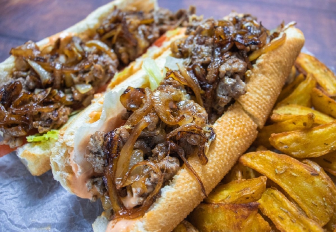Cheeseburger Sub