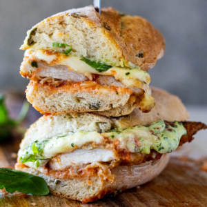 Chicken Parmesan Burger