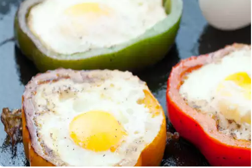 Pepper Ring Fried Egg 