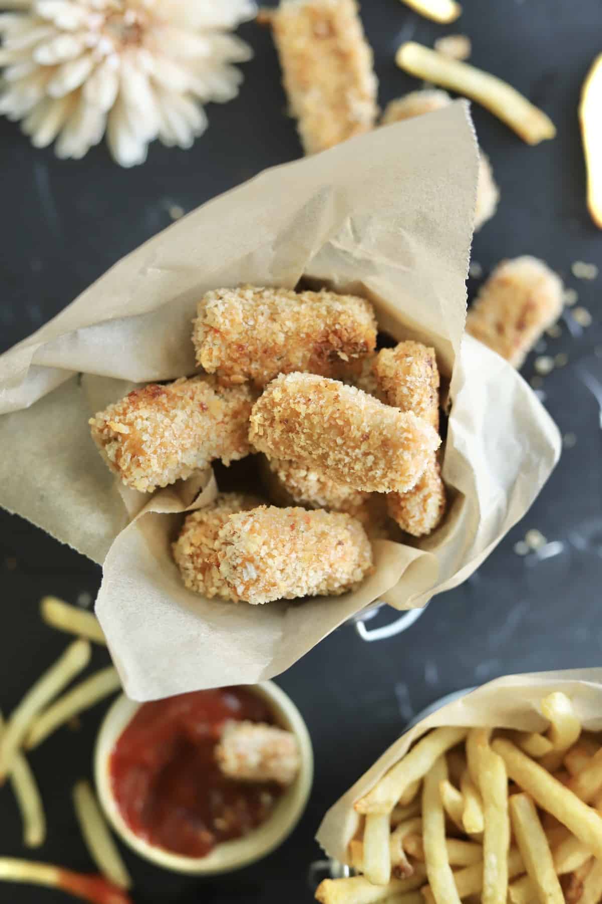 The Best Crispy Baked Chicken Nuggets