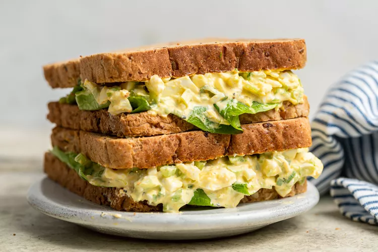 Quick and Easy Egg Salad Sandwich