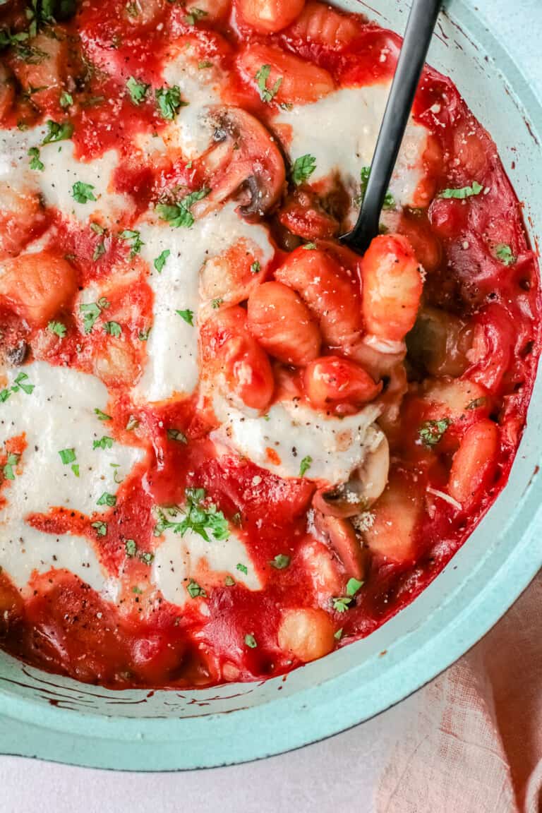 Cheesy Baked Gnocchi