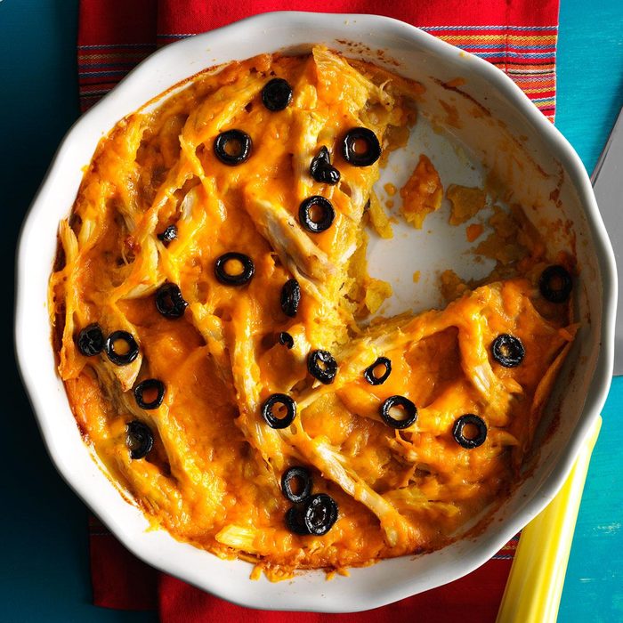 Chicken Cheese Tortilla Pie