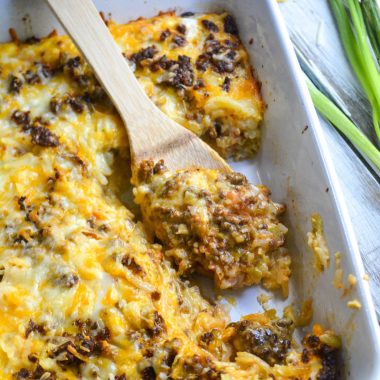 Chile Rellenos Breakfast Casserole