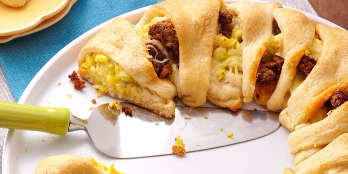 Chorizo Mexican Egg Breakfast Ring