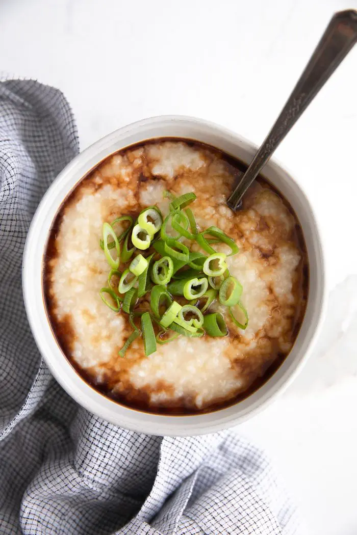 Congee Recipe (Chinese Rice Porridge)