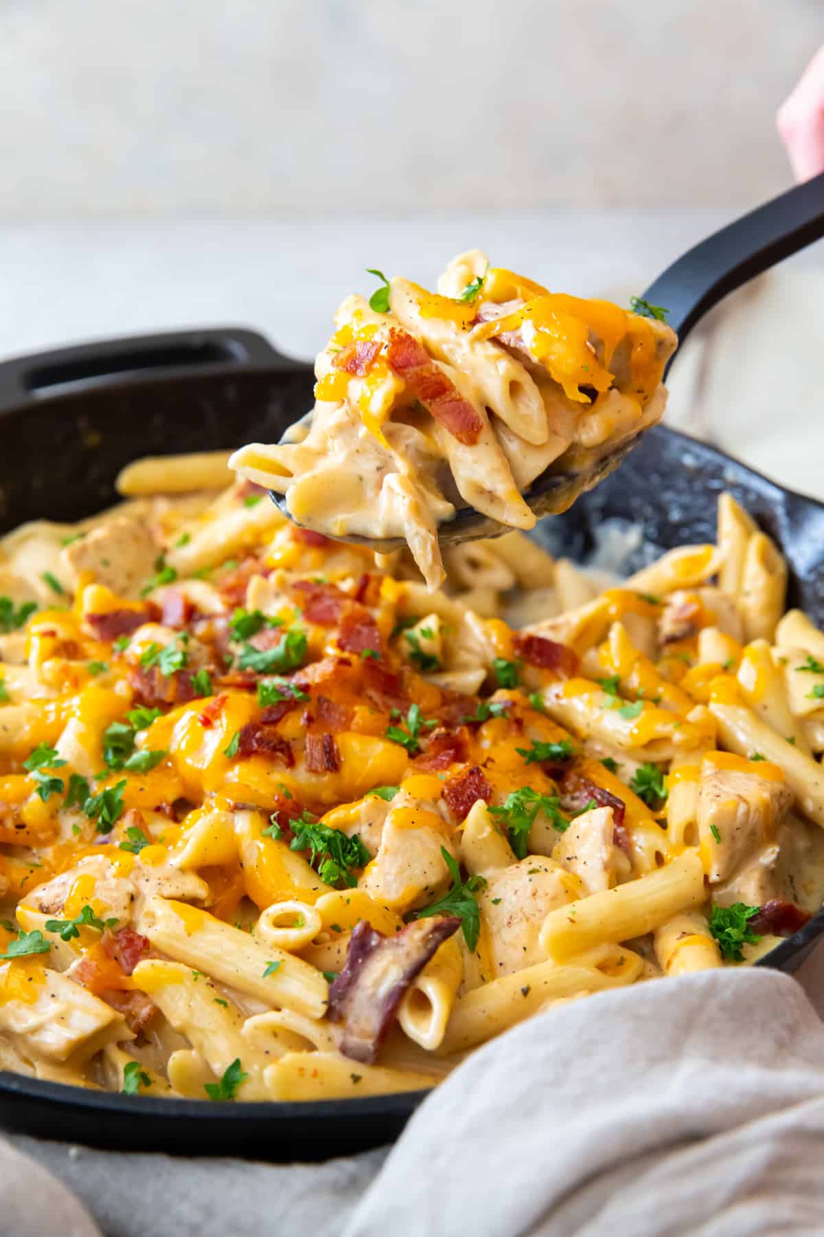Crack Chicken Pasta
