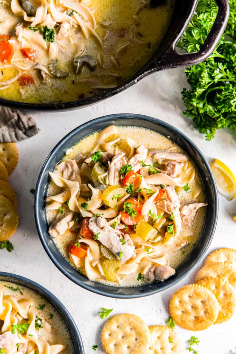 Creamy Chicken Noodle Soup