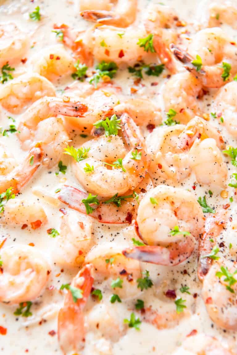 Creamy Parmesan Shrimp