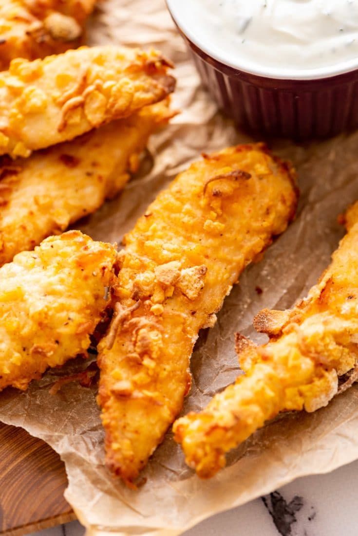 Crispy Baked Chicken Fingers