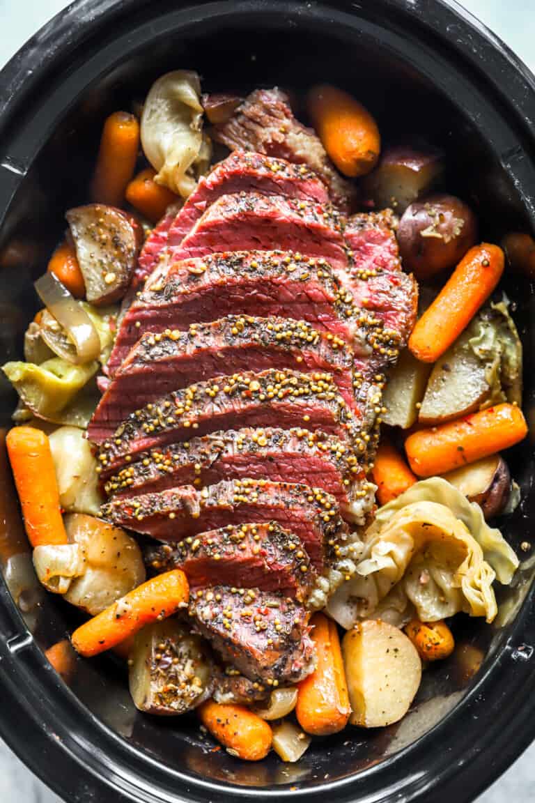 Crockpot Corned Beef and Cabbage
