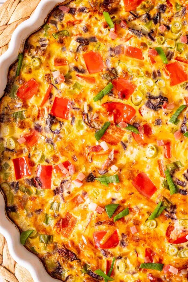 Crustless Quiche