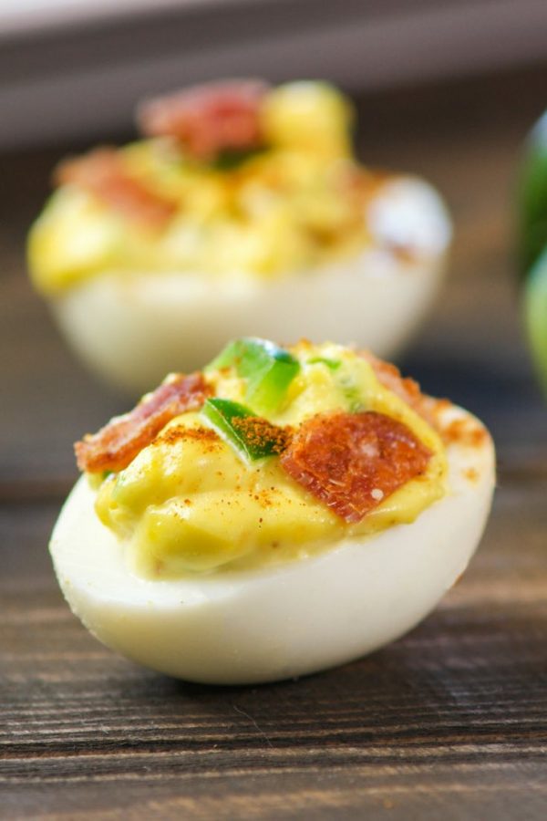 Deviled Eggs With Bacon