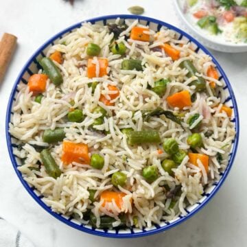 Easy Vegetable Pulao Recipe