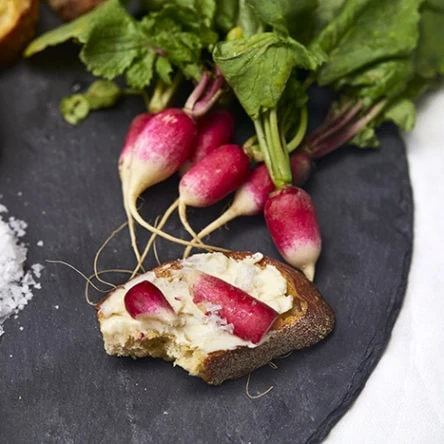 French Radishes with Butter