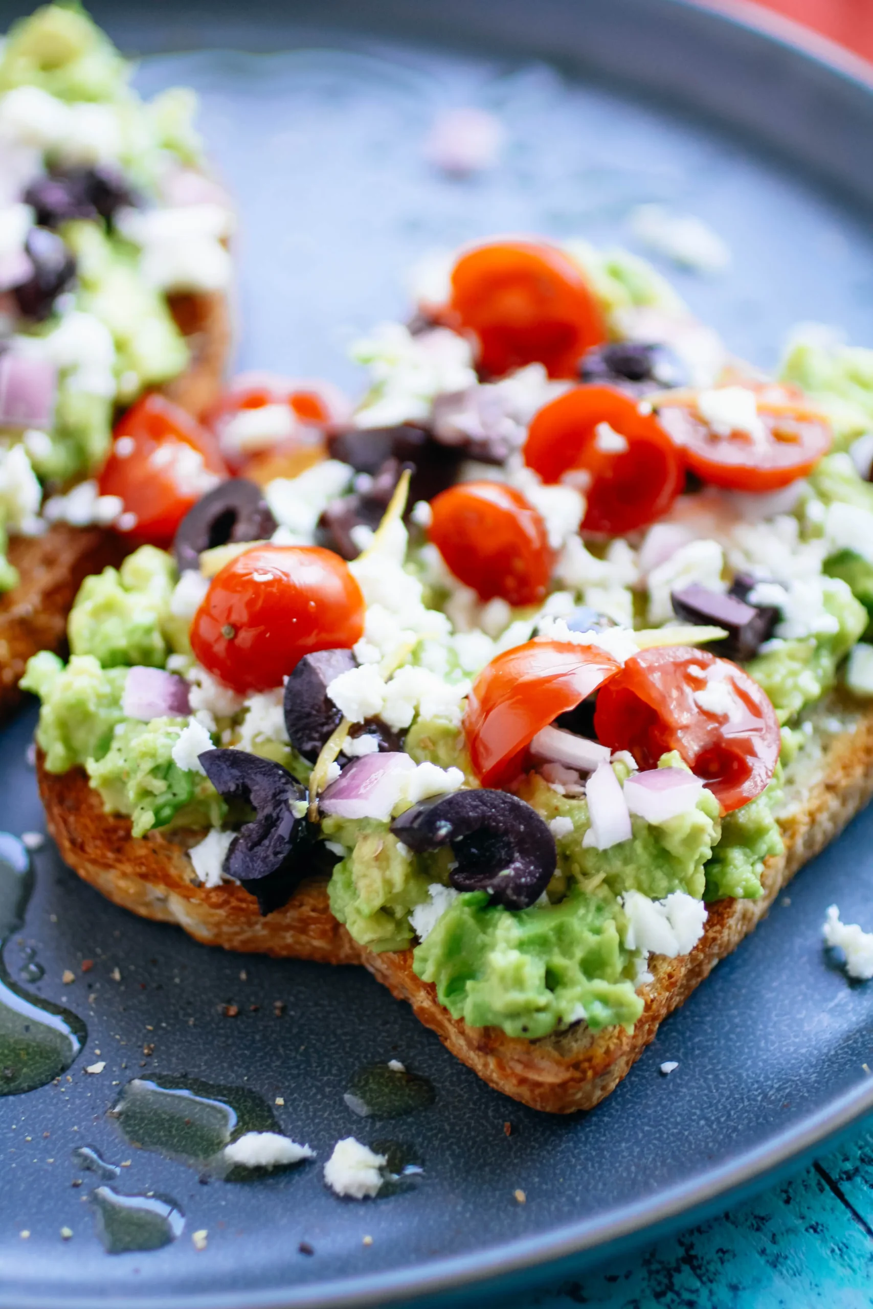 Greek-Style Avocado Toast