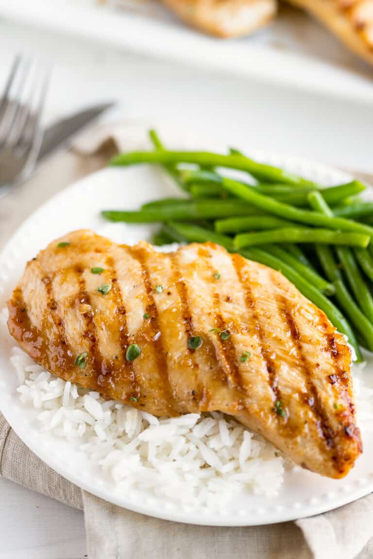 Grilled Teriyaki Chicken Breasts