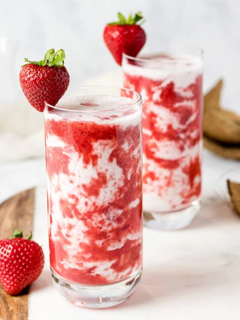 HOMEMADE KOREAN STRAWBERRY MILK
