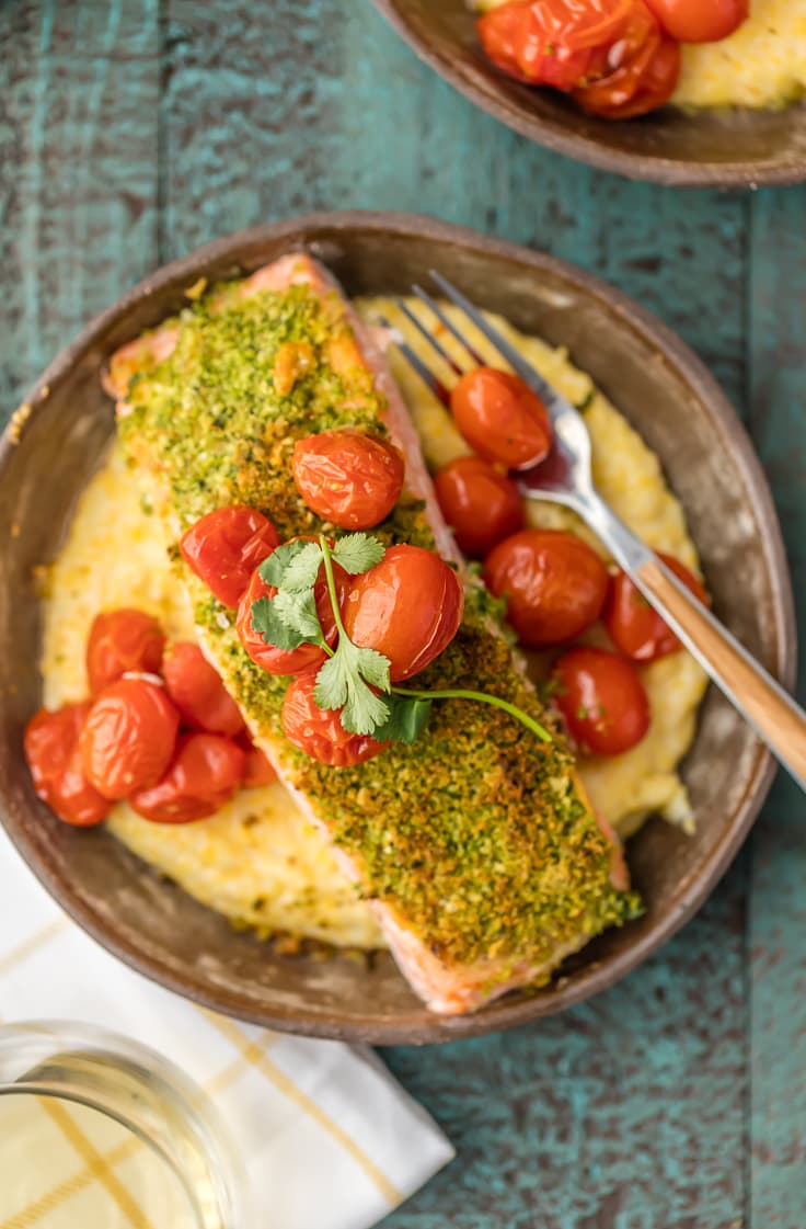 Herb Crusted Salmon