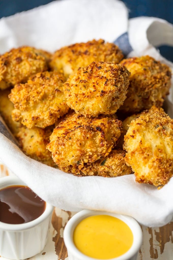 Homemade Baked Chicken Nuggets
