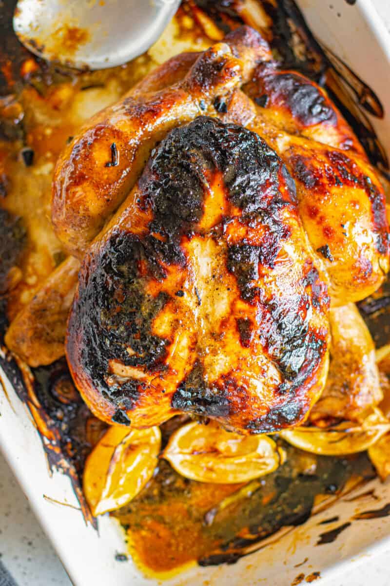 Honey Mustard Roast Chicken