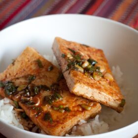 Korean Braised Tofu (Dubu Jorim