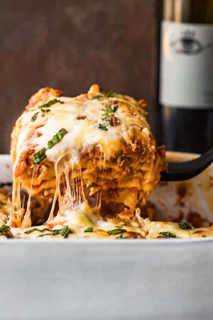 Lasagna with Meat Sauce