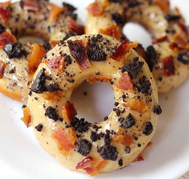 Maple Bacon Donuts