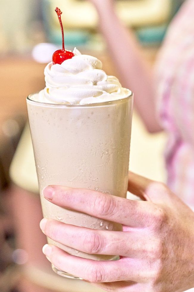 Peanut Butter and Jelly Milkshake