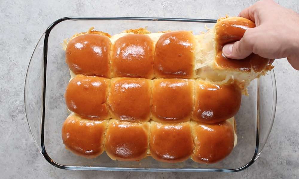 Pull Apart Chicken Sliders