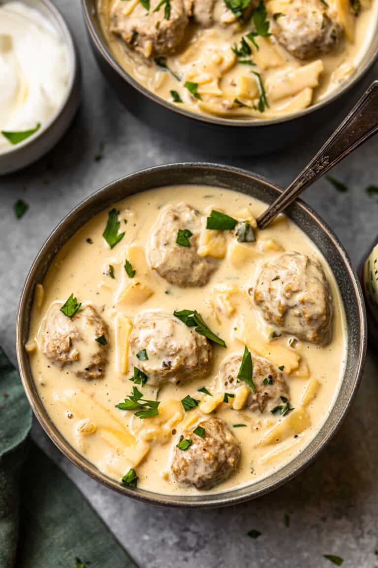 Swedish Meatball Soup