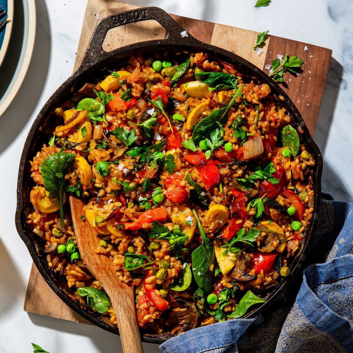 Vegetable Paella (Paella Verdura)