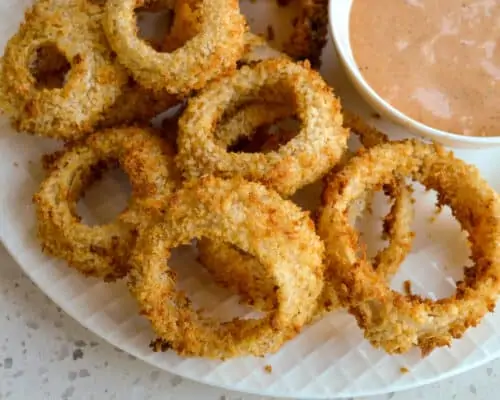 AIR FRYER ONION RINGS