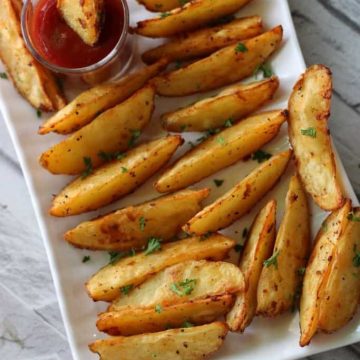 AIR FRYER POTATO WEDGES