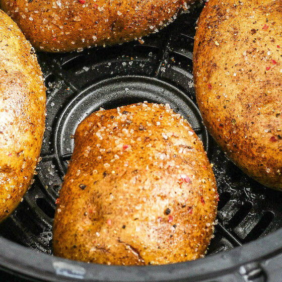 Air Fryer Baked Potatoes