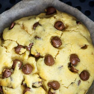 Air Fryer Cookie For One