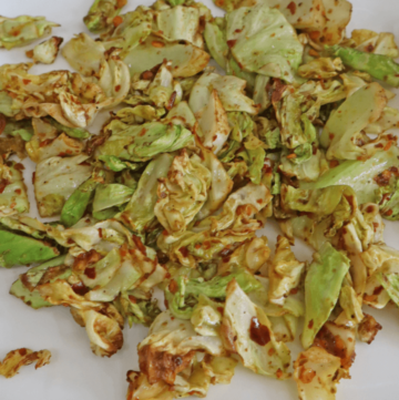 Air Fryer Fried Cabbage