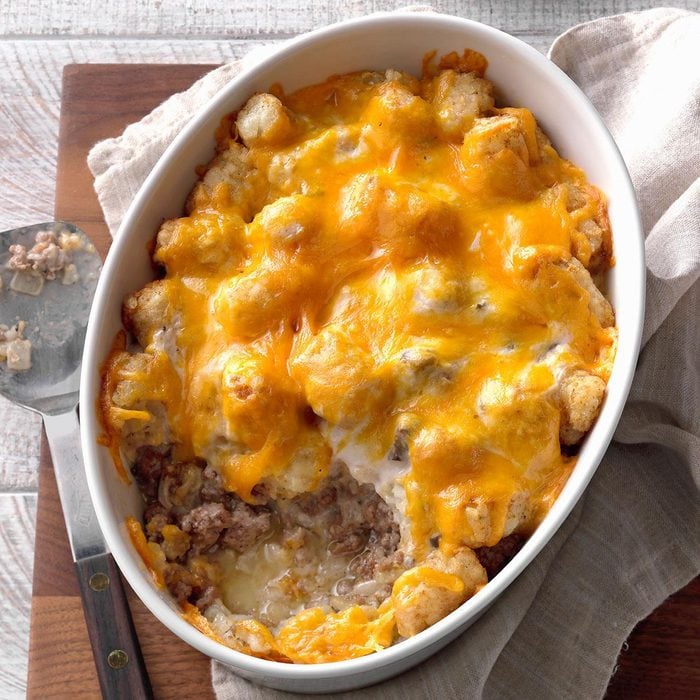 Air-Fryer Quick Tater Tots Bake