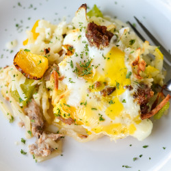 Air Fryer Sausage Breakfast Casserole