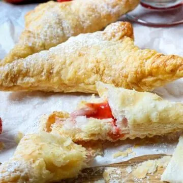 AIR FRYER STRAWBERRY TURNOVERS