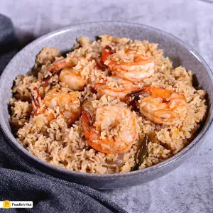BENGALI STYLE PRAWN PULAO
