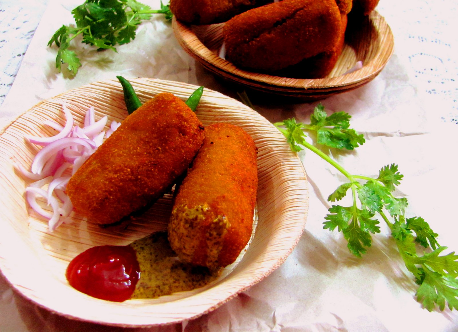 Bengali Style Fish Croquettes