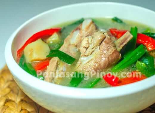 Boiled Pork Soup With Lemongrass