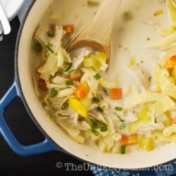 CHICKEN MACARONI SOUP