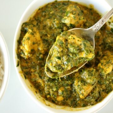 CHICKEN SAAG