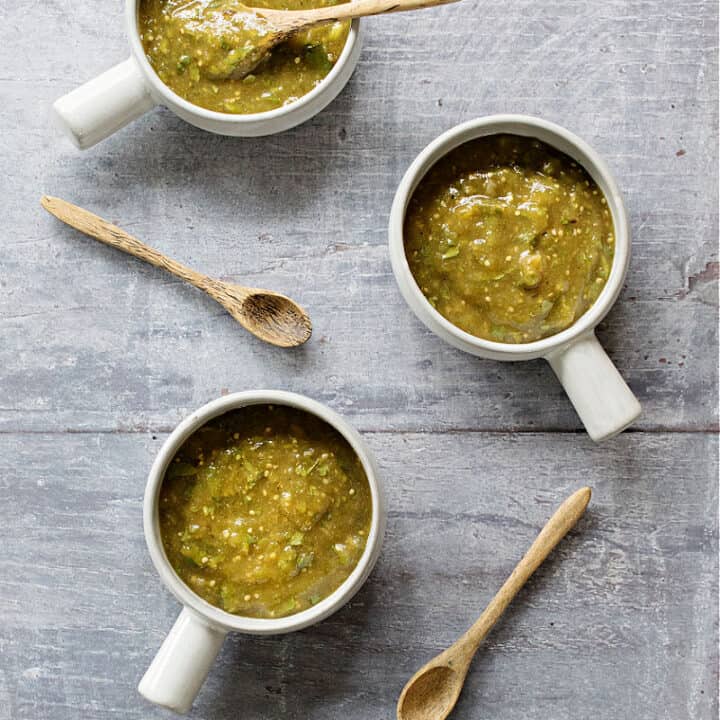 Easy Air Fryer Salsa Verde