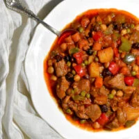 Filipino Pork Menudo