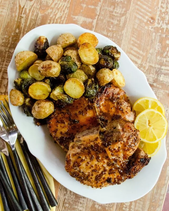 Honey Mustard Pork Chops